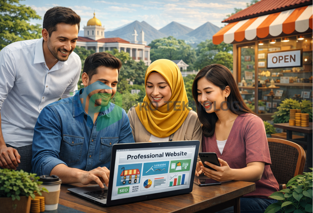 Website Profesional sebagai Aset Digital Bisnis Lokal di Bogor